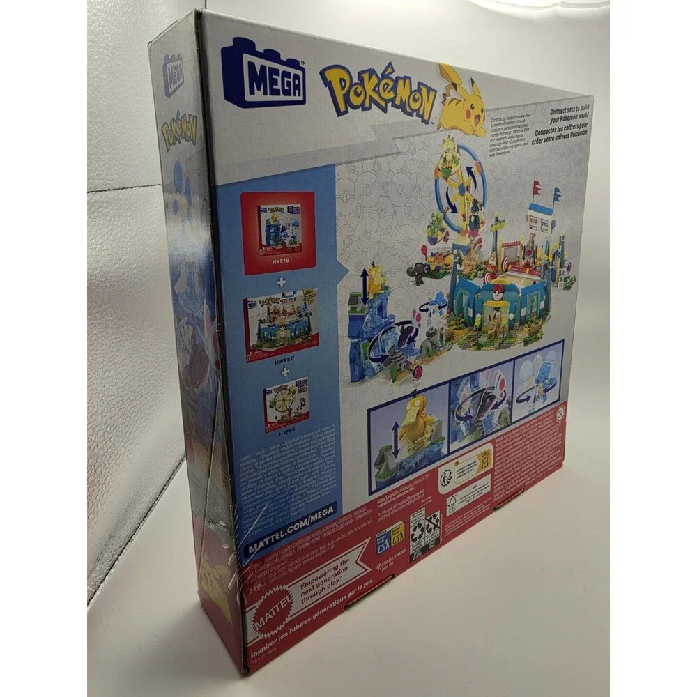 MEGA Pokémon Aquatic Adventure 319-Piece Building Set Build w/ Motion HXF79 8+